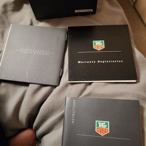 Tag heuer link stainless steel men's watch